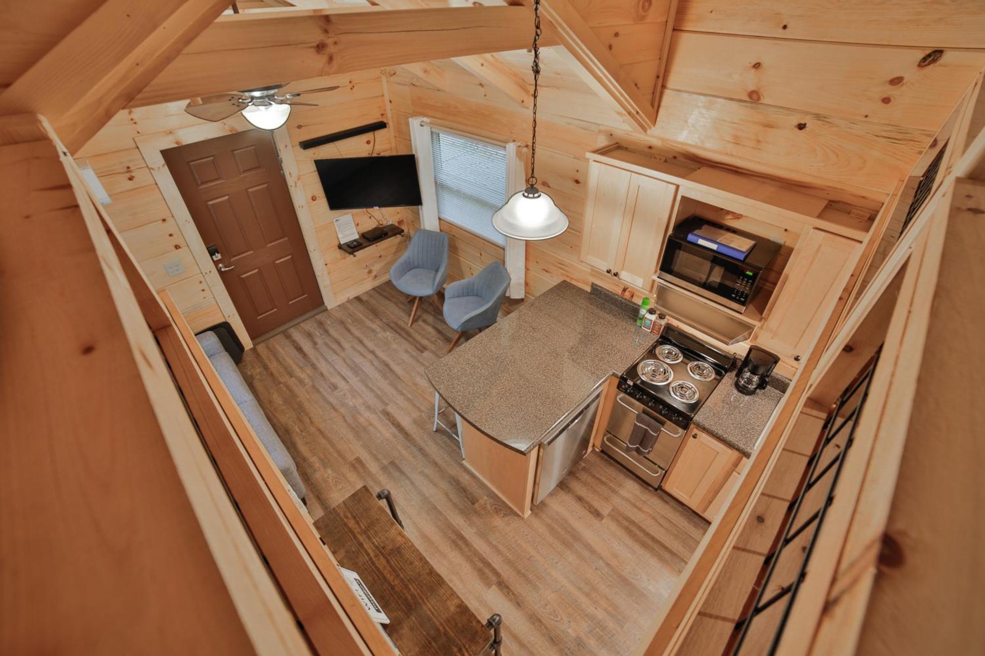 Lena Cabin Wooded Tiny Cabin - Hot Tub Chattanooga Eksteriør bilde
