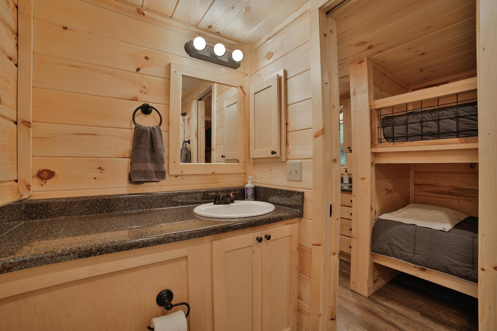 Lena Cabin Wooded Tiny Cabin - Hot Tub Chattanooga Eksteriør bilde